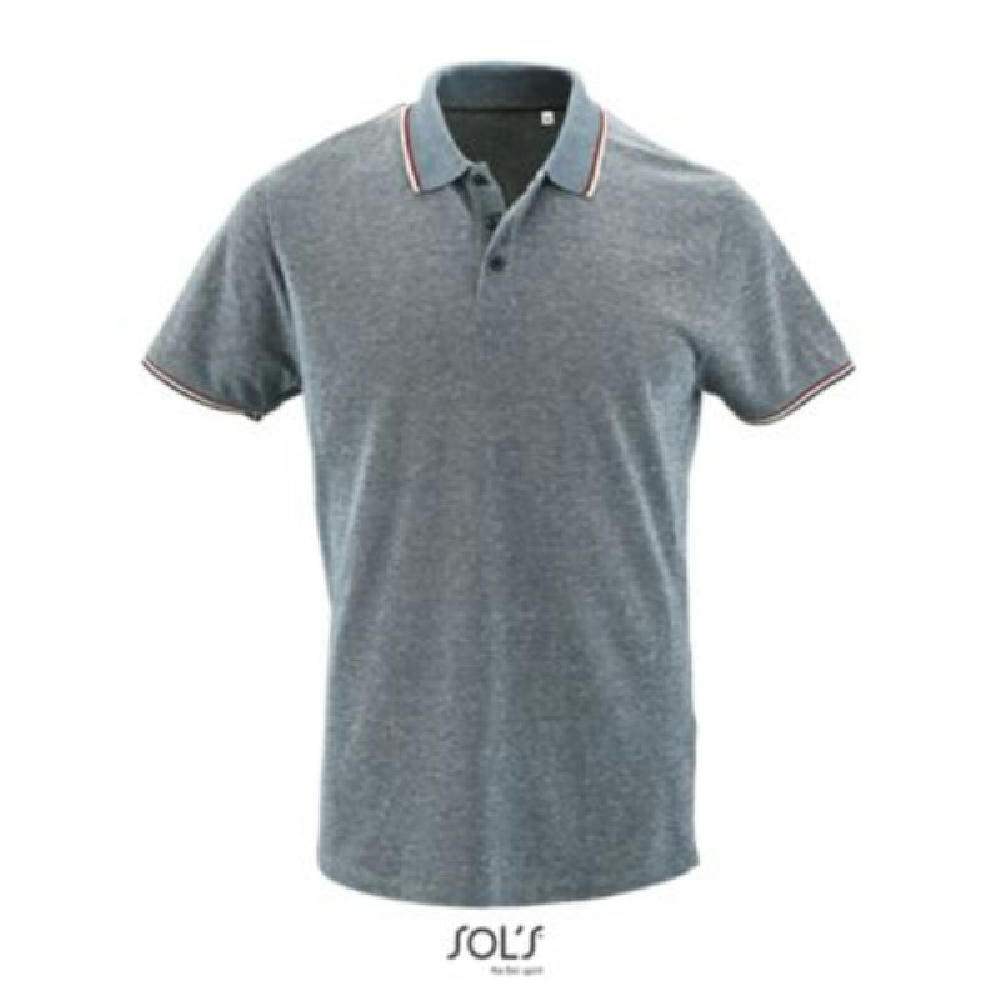 POLO JASPEADO DE HOMBRE