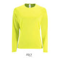 CAMISETA DE DEPORTE DE MANGA LARGA DE MUJER