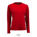 CAMISETA DE DEPORTE DE MANGA LARGA DE MUJER