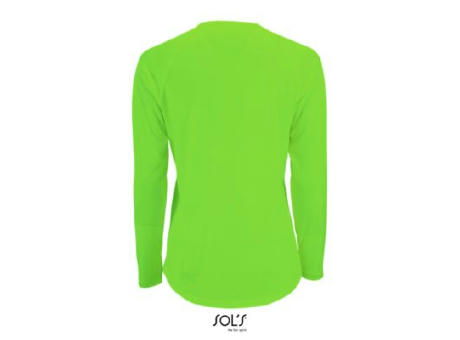 CAMISETA DE DEPORTE DE MANGA LARGA DE MUJER