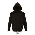 SUDADERA CON CREMALLERA Y CAPUCHA