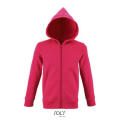 SUDADERA CON CREMALLERA Y CAPUCHA