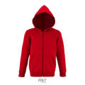 SUDADERA CON CREMALLERA Y CAPUCHA