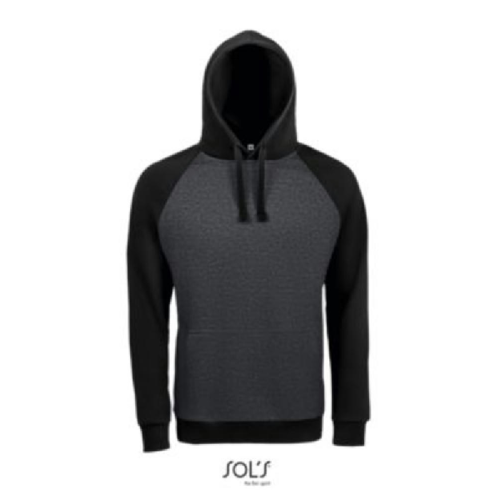 SUDADERA UNISEX BICOLOR