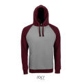 SUDADERA UNISEX BICOLOR