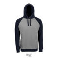 SUDADERA UNISEX BICOLOR