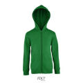 SUDADERA CON CREMALLERA Y CAPUCHA