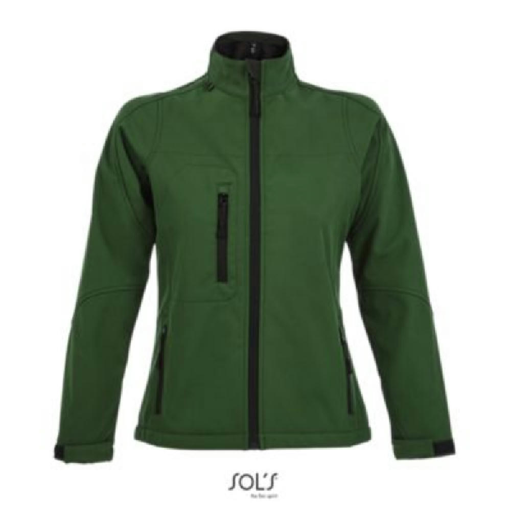 CHAQUETA SOFTSHELL DE MUJER CON CREMALLERA