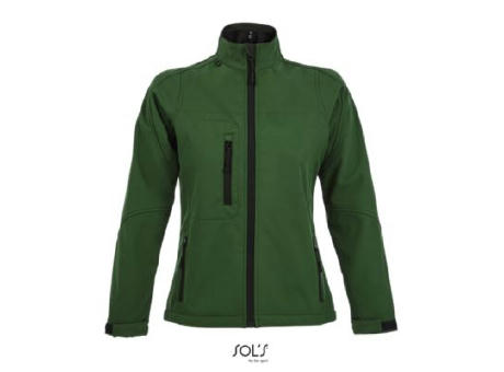 CHAQUETA SOFTSHELL DE MUJER CON CREMALLERA