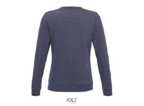 SUDADERA DE MUJER CON CUELLO REDONDO