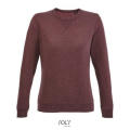 SUDADERA DE MUJER CON CUELLO REDONDO