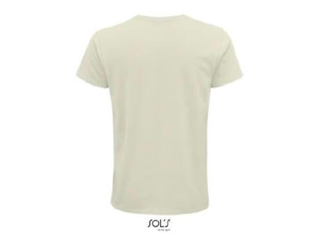 CAMISETA HOMBRE AJUSTADA DE PUNTO LISO Y CUELLO REDONDO