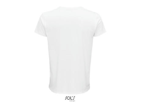 CAMISETA HOMBRE AJUSTADA DE PUNTO LISO Y CUELLO REDONDO