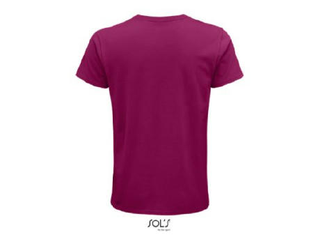CAMISETA HOMBRE AJUSTADA DE PUNTO LISO Y CUELLO REDONDO