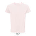 CAMISETA HOMBRE AJUSTADA DE PUNTO LISO Y CUELLO REDONDO