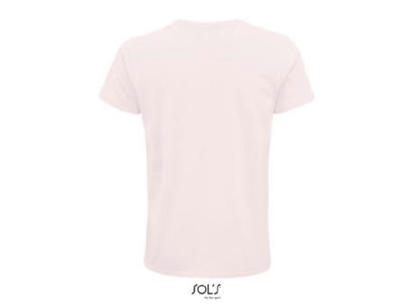 CAMISETA HOMBRE AJUSTADA DE PUNTO LISO Y CUELLO REDONDO