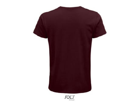 CAMISETA HOMBRE AJUSTADA DE PUNTO LISO Y CUELLO REDONDO