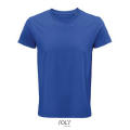 CAMISETA HOMBRE AJUSTADA DE PUNTO LISO Y CUELLO REDONDO