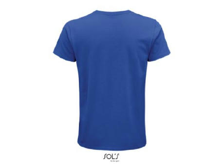 CAMISETA HOMBRE AJUSTADA DE PUNTO LISO Y CUELLO REDONDO