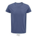 CAMISETA HOMBRE AJUSTADA DE PUNTO LISO Y CUELLO REDONDO