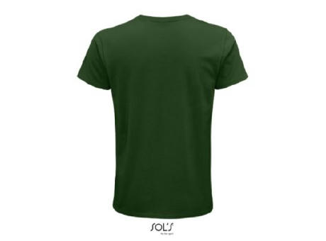 CAMISETA HOMBRE AJUSTADA DE PUNTO LISO Y CUELLO REDONDO
