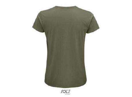 CAMISETA HOMBRE AJUSTADA DE PUNTO LISO Y CUELLO REDONDO