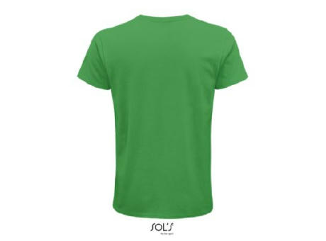 CAMISETA HOMBRE AJUSTADA DE PUNTO LISO Y CUELLO REDONDO