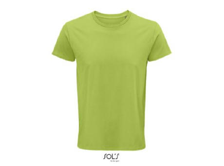 CAMISETA HOMBRE AJUSTADA DE PUNTO LISO Y CUELLO REDONDO