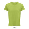 CAMISETA HOMBRE AJUSTADA DE PUNTO LISO Y CUELLO REDONDO