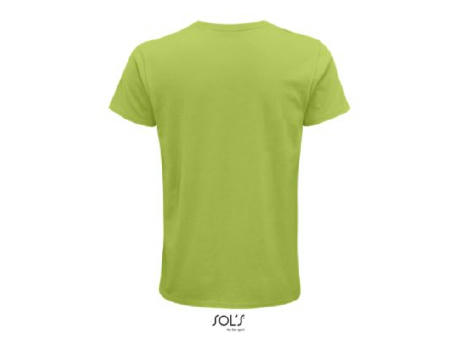 CAMISETA HOMBRE AJUSTADA DE PUNTO LISO Y CUELLO REDONDO