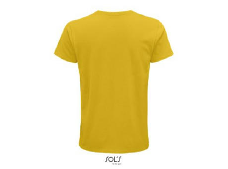 CAMISETA HOMBRE AJUSTADA DE PUNTO LISO Y CUELLO REDONDO
