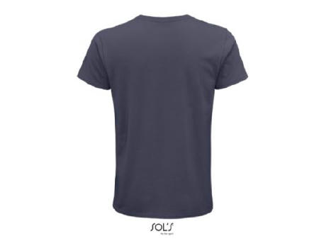 CAMISETA HOMBRE AJUSTADA DE PUNTO LISO Y CUELLO REDONDO