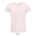 CAMISETA HOMBRE AJUSTADA DE PUNTO LISO Y CUELLO REDONDO