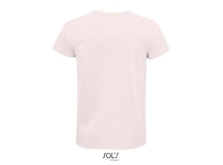 CAMISETA HOMBRE AJUSTADA DE PUNTO LISO Y CUELLO REDONDO