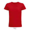 CAMISETA HOMBRE AJUSTADA DE PUNTO LISO Y CUELLO REDONDO
