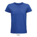 CAMISETA HOMBRE AJUSTADA DE PUNTO LISO Y CUELLO REDONDO