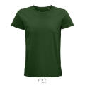 CAMISETA HOMBRE AJUSTADA DE PUNTO LISO Y CUELLO REDONDO