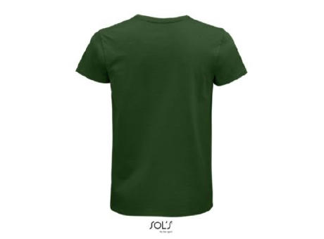 CAMISETA HOMBRE AJUSTADA DE PUNTO LISO Y CUELLO REDONDO