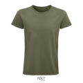 CAMISETA HOMBRE AJUSTADA DE PUNTO LISO Y CUELLO REDONDO
