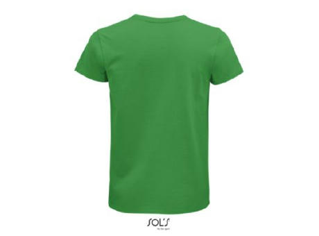 CAMISETA HOMBRE AJUSTADA DE PUNTO LISO Y CUELLO REDONDO