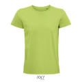CAMISETA HOMBRE AJUSTADA DE PUNTO LISO Y CUELLO REDONDO