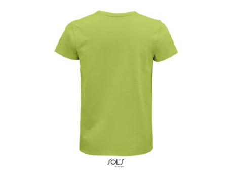 CAMISETA HOMBRE AJUSTADA DE PUNTO LISO Y CUELLO REDONDO