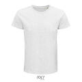 CAMISETA HOMBRE AJUSTADA DE PUNTO LISO Y CUELLO REDONDO