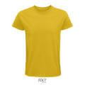 CAMISETA HOMBRE AJUSTADA DE PUNTO LISO Y CUELLO REDONDO