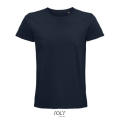 CAMISETA HOMBRE AJUSTADA DE PUNTO LISO Y CUELLO REDONDO