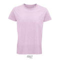 CAMISETA HOMBRE AJUSTADA DE PUNTO LISO Y CUELLO REDONDO