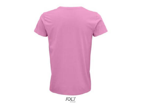 CAMISETA HOMBRE AJUSTADA DE PUNTO LISO Y CUELLO REDONDO