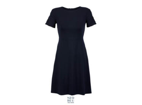 VESTIDO MIDI MANGA CORTA