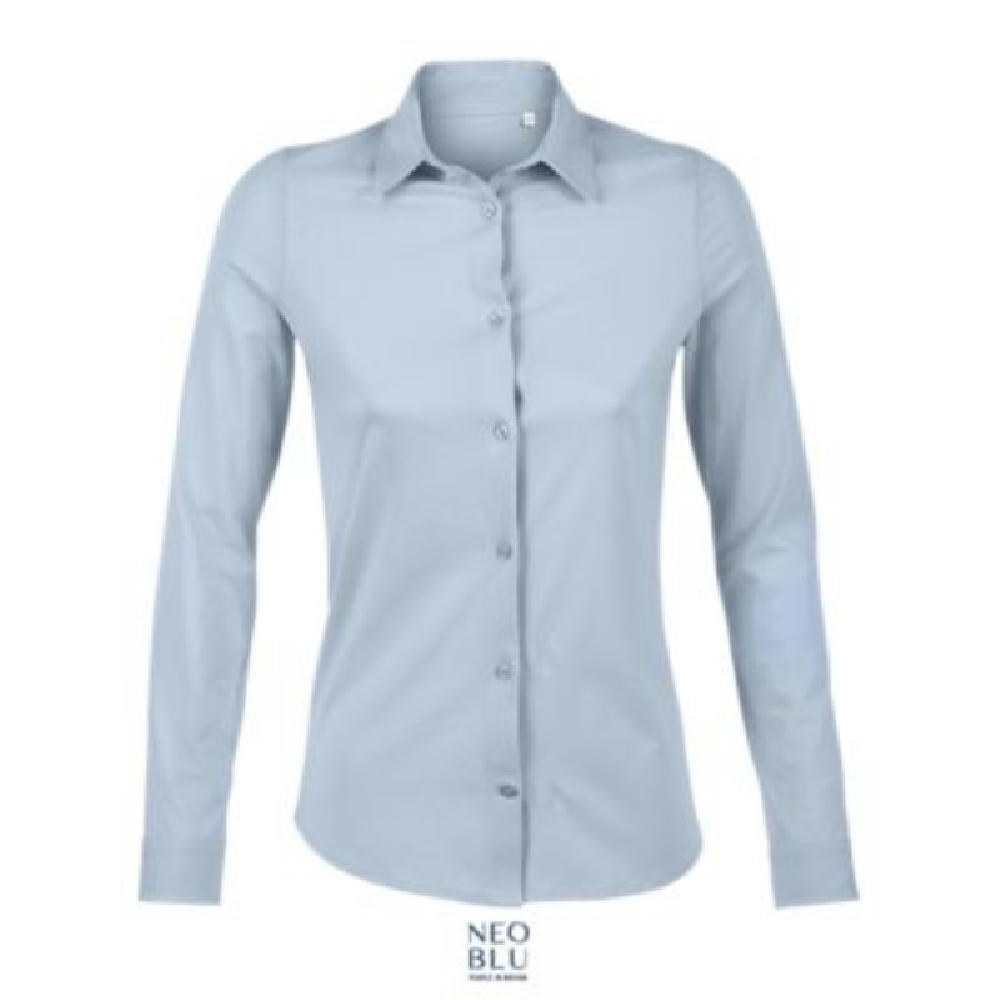 CAMISA MUJER DE PUNTO LISO MERCERIZADO
