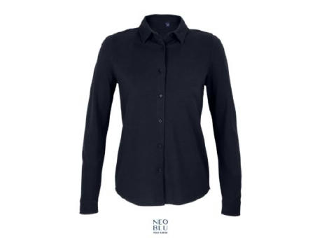 CAMISA DE PIQUÉ DE ALGODÓN PARA MUJER